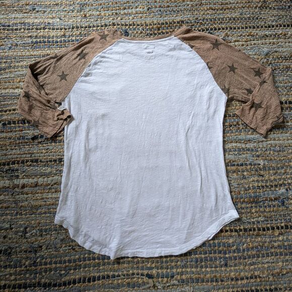 Roll Tide Stars M Off White Tan Deep Red Cotton Modal Normcore Collegiate NCAA - Picture 6 of 6